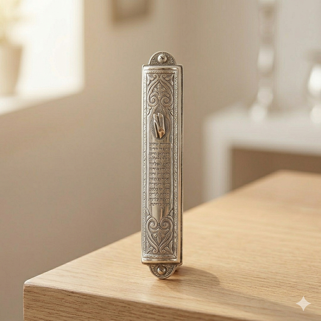 בית מזוזה כסף 925 בעבודת יד